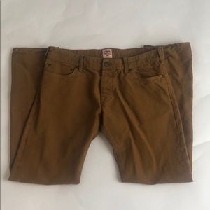 Carharrt Tan Brown Pants 33x34